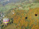 Survol des couleurs d'automne à Praz sur Arly