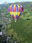 vol en montgolfière dans le Val d'Arly