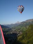 ballooning over Praz sur Arly