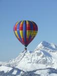 Balloon and Mont Charvin, Savoy, Aravis